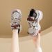 Spring Dad Shoes For Women, Thick-Soled Height-Increasing Shoes, Korean Version, Versatile, Popular Fashion Sports Casua_vogvips.com