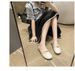 Women's Summer Half Slippers Outdoor Wear, New For Pregnant Women, Flat Single Shoes, French Lazy Style 2023 Fairy_vogvips.com