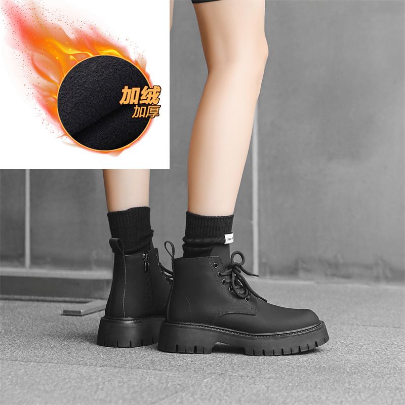 Martin Boots Long Tube Tooling High Street Soft Leather Tooling Locomotive Wind Heightened Boots_vogvips.com