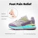 FitVille Extra Women's Walking Shoes Wide Width Lightweight Sneakers For Flat Foot Plantar Fasciitis Heel Pain Relief_vogvips.com
