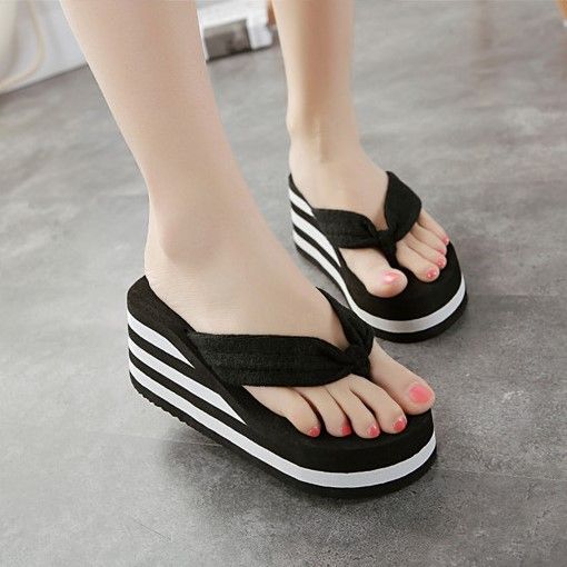 Women's Sandals Fashion Petite Size With Height Increasing Wedge Heel Platform For Summer_vogvips.com