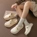 Breathable House Slippers For Indoor Outdoor Women's Soft Soled Outdoor Fashion Slip On Half Slippers_vogvips.com