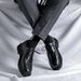 Boys Youth Harajuku Leather Shoes, Men's Korean Version Trendy Business Dress, British Autumn Breathable Casual 596_vogvips.com