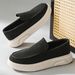 New Designer Men's Slip On Loafers Business Commute Comfortable Fashion Sneakers Daily Preppy Casual Men Leather Shoes_vogvips.com