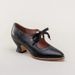 Cross-Border Foreign Trade Plus Size Fashion Single 2024 Hot-Selling Square Heel Lace-Up Small Leather Women's_vogvips.com