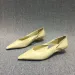 Women's Cut Out Pumps Soft Casual Dress Spring And Autumn Wax Leather Oil Comfortable Low Heel Single Shoes_vogvips.com