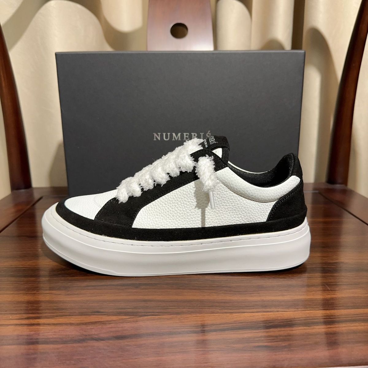 Numeris Platform Canvas Shoes Men's Authentic European Style French High Street Brand Guangzhou Foreign Trade Cross Border Spot Goods_vogvips.com