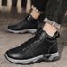 Men's Shoes Casual Black Work Shoes Waterproo Labor Urance Outdoor Mountaineering High-top Martin Boots_vogvips.com
