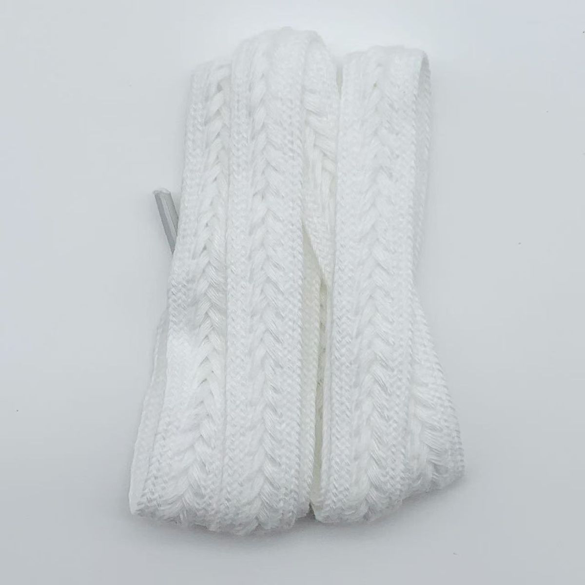Shoelaces Wheat Ear Shoelaces For Women's Canvas Shoes Woven In Black And White Wide And Flat Extra Wide And Thick Shoelaces 1.5cm Wide_vogvips.com