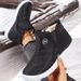 New Warm Women's Shoes Cross-Border Cotton With Fleece Lining Thickened Thick Sole Comfortable Short Cold-Proof Snow_vogvips.com