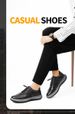 Men's Leather Casual Shoes Board Shoes Young And Young Lace-up Men's Shoes_vogvips.com