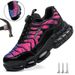 Size 47 48 Anti-smash Anti-puncture Steel Toe Work Shoes Rotating Button Security Protective Men Safety Boots_vogvips.com