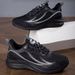 Spring And Autumn New Breathable Trendy Student Running Export Lightweight Lace-up Thick-soled Women's Sports_vogvips.com