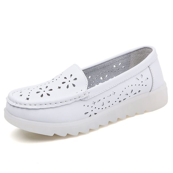 Comfort Flat Breathable Soft Soled Nurse Shoes_vogvips.com