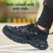 New Steel Toe Women's Work Shoes: Puncture-Resistant, Waterproof, Lightweight & Comfortable Safety Boots For Industrial Use_vogvips.com