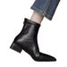 Women's Winter Pointed Toe Ankle Boots Chunky Heel Plus Size Elastic Slimming Low Heel New Style_vogvips.com