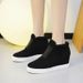 Women's Shoes Large Size Flat Snow Boots Women's Autumn And Winter New Leopard Print Slip On Cotton Shoes Women_vogvips.com