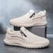 2026 Summer-Autumn New Shoes: Breathable Mesh Casual Simple And Versatile Flat Men's Driving Shoes, Walking Shoes_vogvips.com