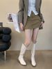 Mid-Calf Western Cowboy For Women, Niche Short White Knight French Long Boots, Spring And Autumn Single Boots_vogvips.com
