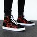 Street Style Fashion Sneakers Mens Casual Shoes Flat Breathable High Top Black Red Brand Male Footwear_vogvips.com