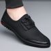 Euro Step Summer Men's Breathable Mesh Sneakers Soft Sole Thin Casual Slip-On Black Work Shoes For Men_vogvips.com