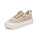 Little White Shoes Female Students Thick-soled Heightening Shoes Sports Board Shoes Casual Street Shoes_vogvips.com