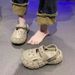 Trampling Keywords Feeling, Hole Slippers, Beach Slippers For Men And Women, Outdoor Slippers, Feeling, , Women, ,_vogvips.com
