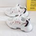 Dad Women Autumn New Korean Edition Student Casual Fashion Versatile Breathable Lightweight Sports White Shoes_vogvips.com