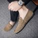 Men’s Shoes Men's Loafers Spring New Lazy Soft Sole Slip On Shoes Men's Casual Leather Shoes_vogvips.com