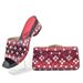 Square Rhinestones Embellish Everything Casual Travel Dating Fashion With Sandals And Clutch Outside Wear Party_vogvips.com