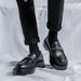 2025 New Spring Chain Loafers For Men With Sole And Thick Heel, British Style Small Leather Shoes 18621-R_vogvips.com