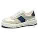 Genuine Leather White Sneakers For Men, Spring New Trendy Lightweight Versatile Soft Sole Sheepskin Comfortable Casual_vogvips.com