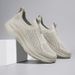 Large Men's Sports Trend, Large Size Fly Woven Mesh Shoes, Spring And Summer One Foot Lazy Shoes For Men_vogvips.com