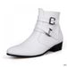 European Warm Series Leather High-top Martin British Business Pointed Casual Men's Boots Large Size_vogvips.com