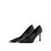 Silver Pointed Toe High Heels for Women Autumn 2025 New Style Noble Single Shoes Shallow Mouth Banquet Footwear_vogvips.com