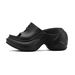 Internet Celebrity Slippers For Women Women's Sandals Eva Outer Wear Fashionable Cross Flower Slippers Thick Sole_vogvips.com