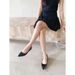 Pointed Single Shoes Women's Nude Inner Height Increase Temperament Women's Shoes Light Mouth With Skirt Flats_vogvips.com