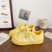 Blue Thick-Soled Sneakers For Women, Shell Toe, Autumn New Chic Niche Korean Style, Low-Top Versatile Sports White Shoes_vogvips.com