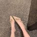 MTX 2026 New Miu* Nude Color Closed-Toe Shoes For Women, Thin Heel Pointed Toe Sandals, French Style Elegant One-Strap_vogvips.com