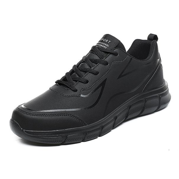 Men's Work Large 46, Leather Chef Shoes, Men's 47, Anti-slip Certified, Suitable For Scenarios, Size_vogvips.com