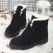 Snow Plush Platform For Women Fashion Keep Warm Womens Boots Flat Botas Mujer Winter Shoes 240830_vogvips.com