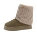 Women's Platform Snow Boots – Fleece Lined Short Winter Boots (Non-Slip & Waterproof)_vogvips.com
