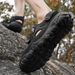 Men's Summer Breathable Thin Mesh Hollow Sports Casual Running Hiking Water Cross-Stream Lightweight Mesh Shoes_vogvips.com