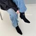 2025 New Slim Black Martin For Women, French Style Short Boots, Autumn Single Boots_vogvips.com