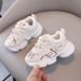 Girls' Sneakers 2026 Spring And Autumn Breathable Soft Sole Mesh Dad Boys' Lightweight Running Toddler Walking Shoes_vogvips.com