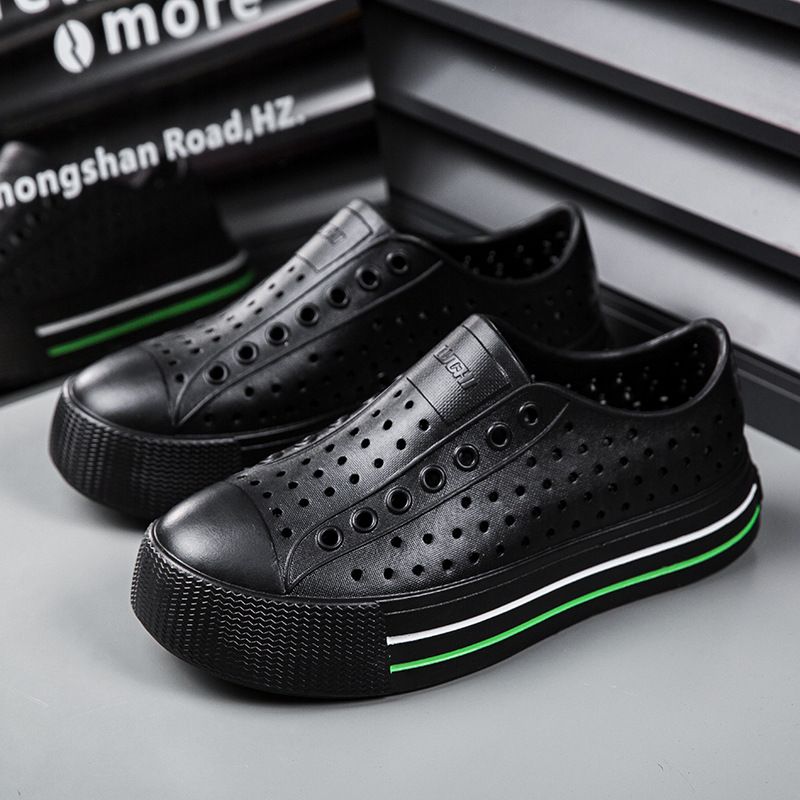 Women's Platform Crocs-Style Sandals - Thick Soft Sole Breathable Water Shoes For Beach & Outdoor Slip-On Comfort_vogvips.com