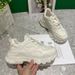 2023 New Trendy Thick-Soled White Sneakers Versatile Sports Height-Increasing Single Slimming Dad Shoes For Women Ins_vogvips.com