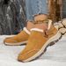 Warm Cotton Shoes, Outdoor Snow Boots, Low Cut Lightweight Women's Cotton Shoes_vogvips.com