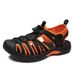 New Summer Genuine Leather Fashion Design Breathable Casual Shoes Men Soft Bottom Outdoor Beach Sandals Big Size 48_vogvips.com