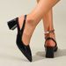 Luxury Retro Women's Patent Leather Shoes Pointed Toe Square Heel Plus Size Autumn Sexy Style_vogvips.com